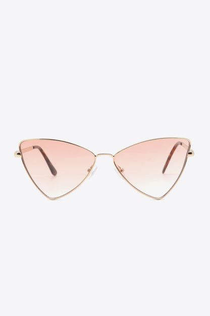 Metal Frame Cat-Eye Sunglasses - adritiX