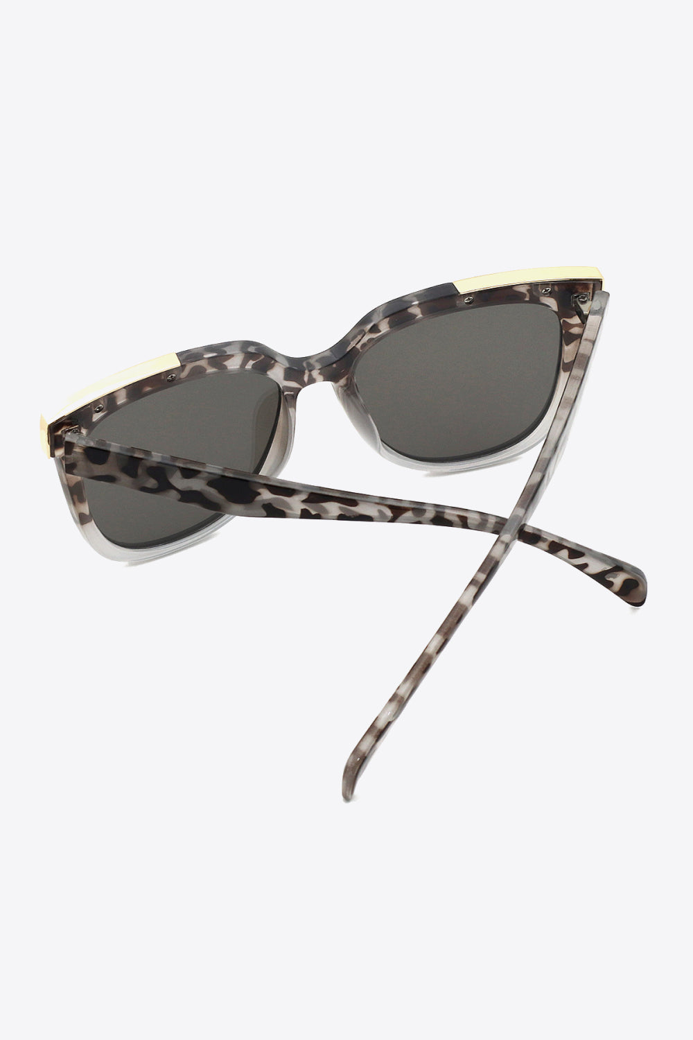 Tortoiseshell Polycarbonate Frame Full Rim Sunglasses - adritiX