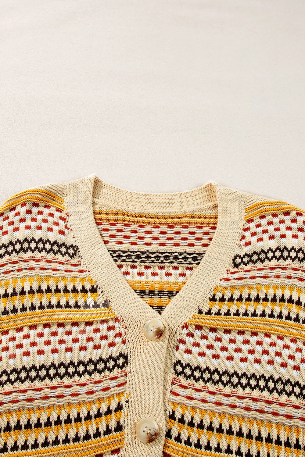 Button Down Long Sleeve Cardigan - adritiX