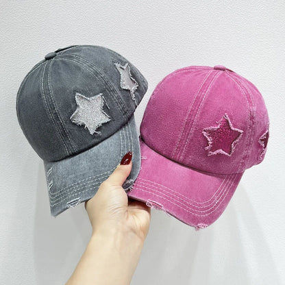 Star Adjustable Baseball Cap - adritiX