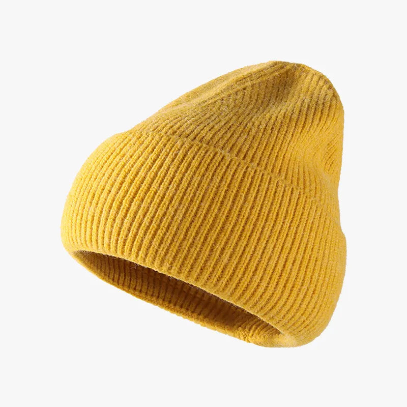 Thermal Solid Knit Hat - adritiX