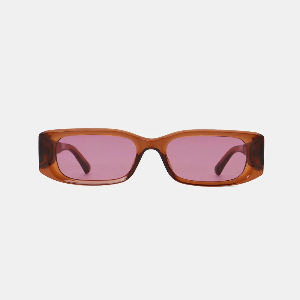 Polycarbonate Frame Rectangle Sunglasses - adritiX