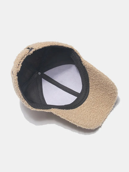 Sherpa Solid Color Baseball Cap - adritiX
