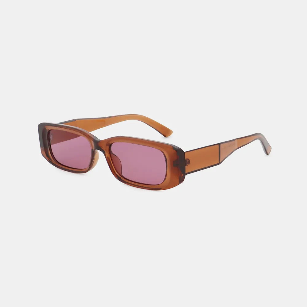 Polycarbonate Frame Rectangle Sunglasses - adritiX
