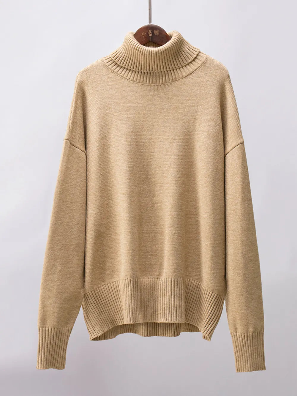 Turtleneck Long Sleeve Sweater - adritiX