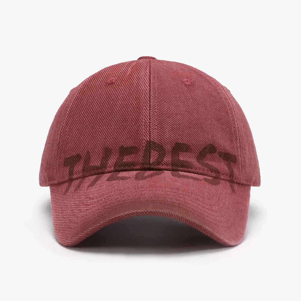 Letter Adjustable Baseball Cap - adritiX
