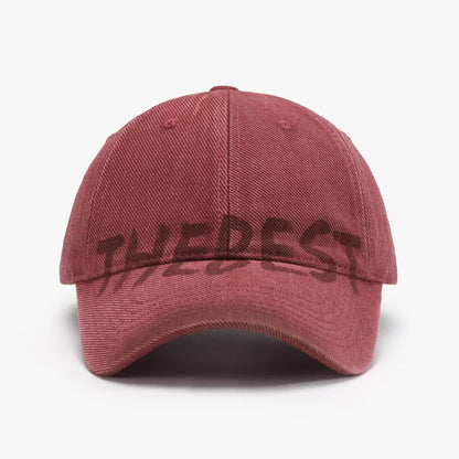 Letter Adjustable Baseball Cap - adritiX