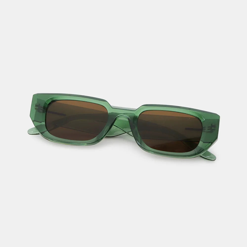 Polycarbonate Frame Rectangle Sunglasses - adritiX