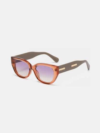 Cat Eye Polycarbonate Frame Sunglasses - adritiX