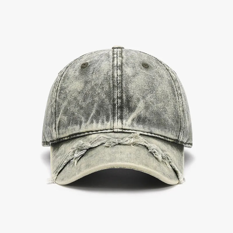 Fringe Adjustable Cotton Baseball Cap - adritiX