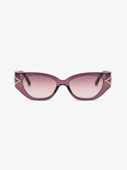 Polycarbonate Frame Cat-Eye Sunglasses - adritiX