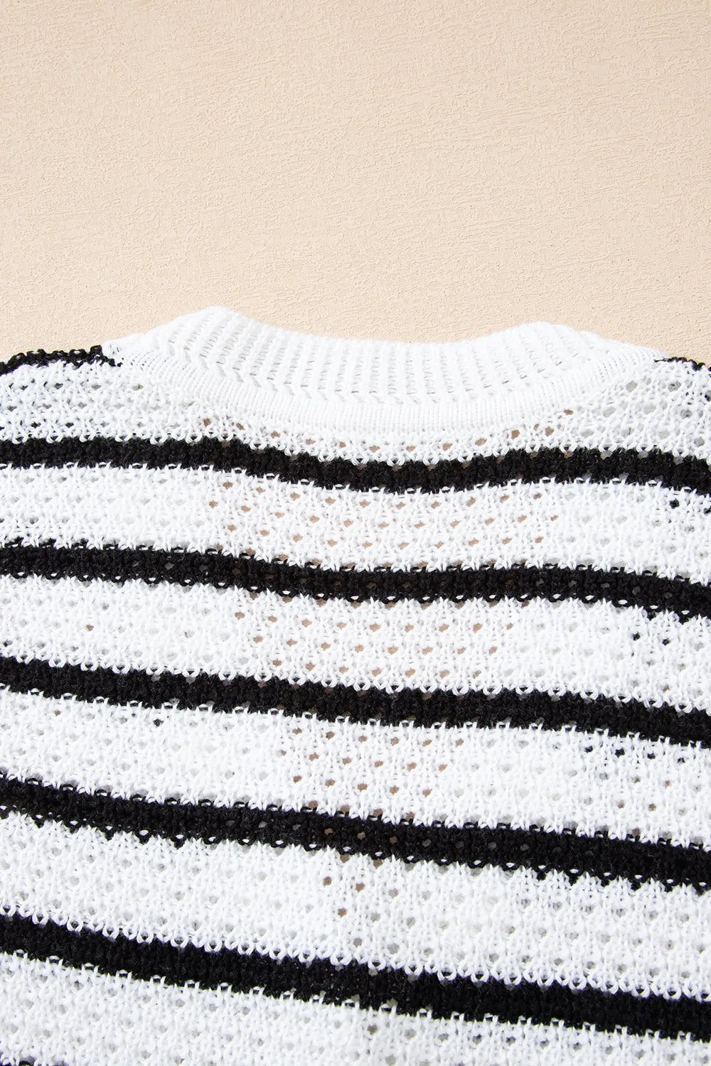 Striped Button-Up Knit Sweater Vest - adritiX