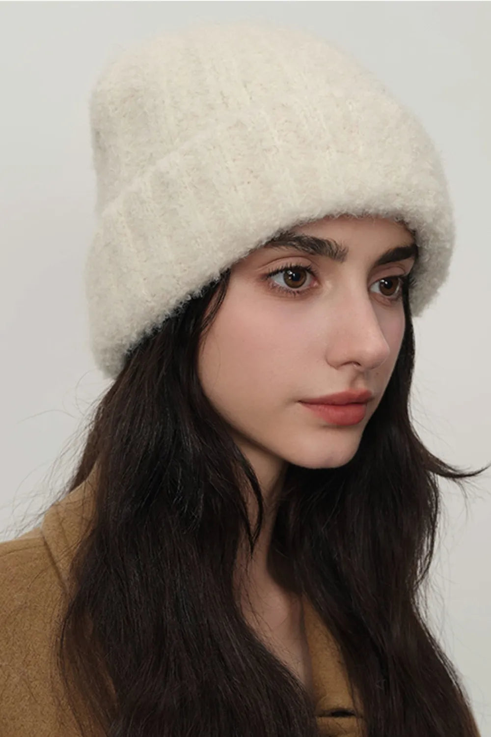 Solid Color Thermal Knit Hat - adritiX