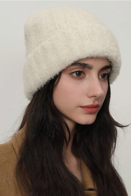 Solid Color Thermal Knit Hat - adritiX