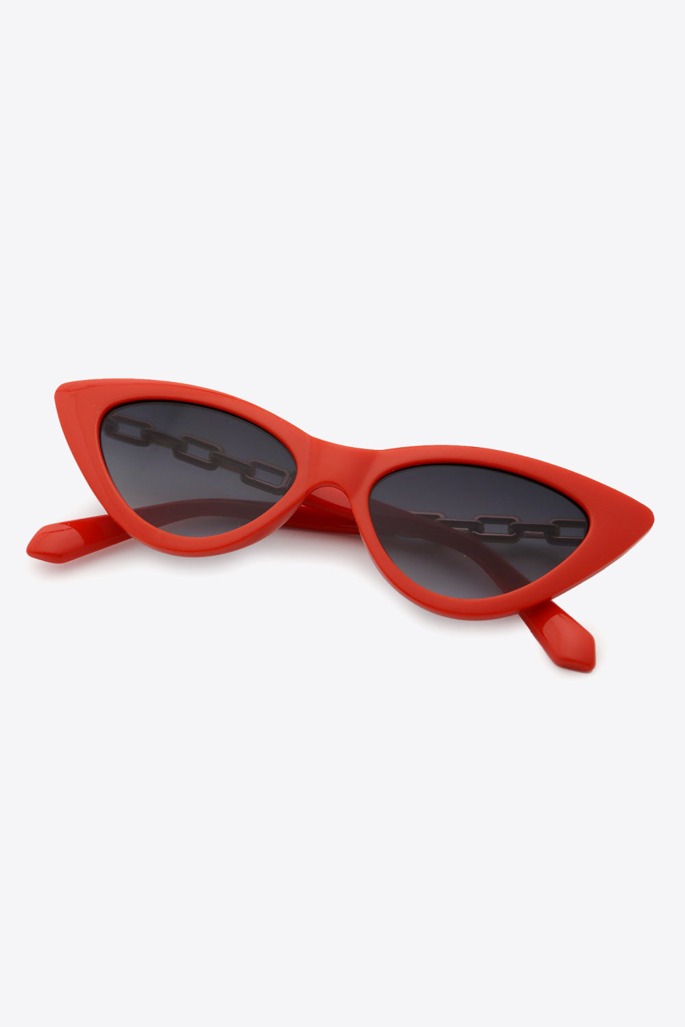 Chain Detail Cat-Eye Sunglasses - adritiX