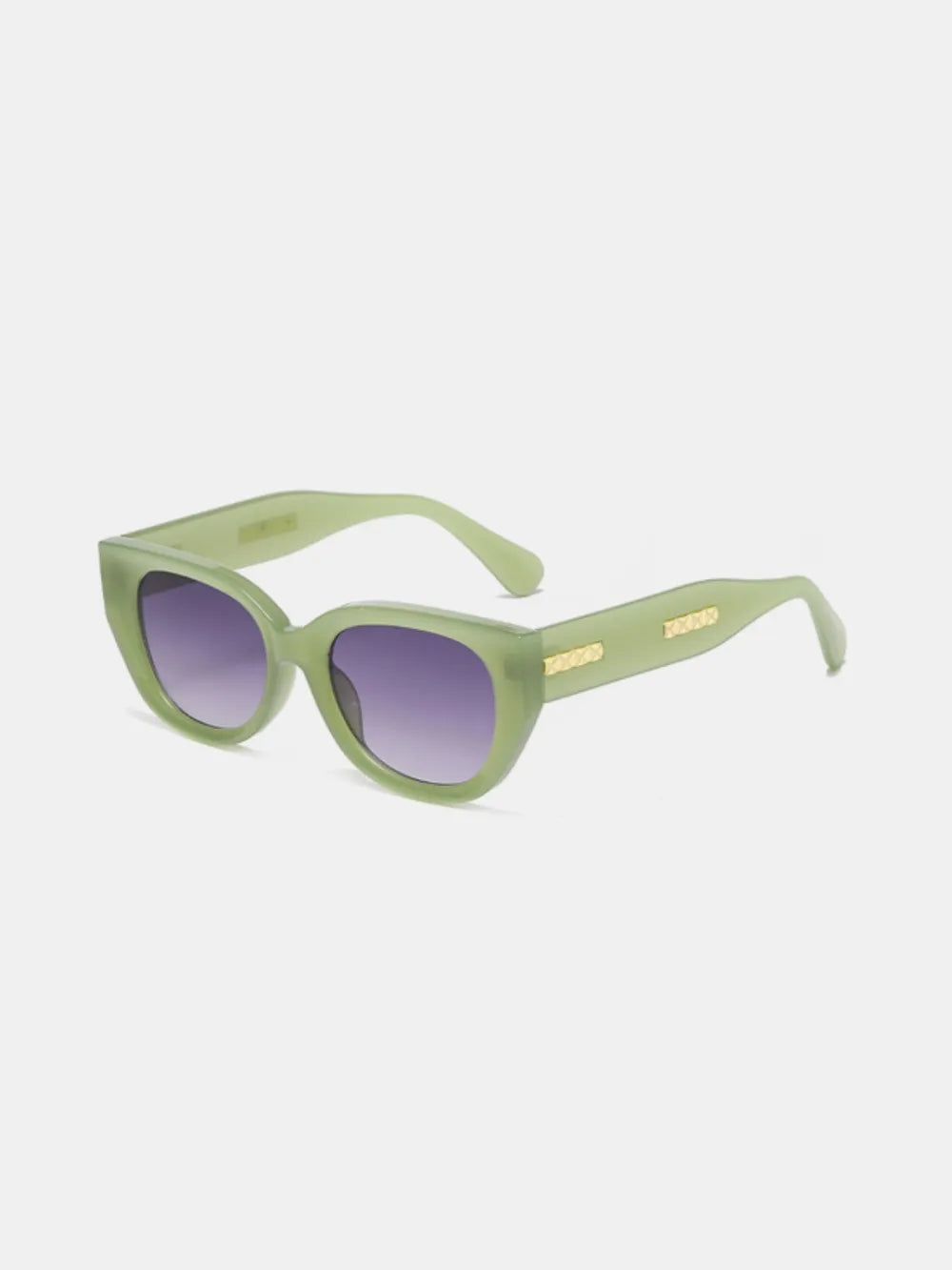 Cat Eye Polycarbonate Frame Sunglasses - adritiX
