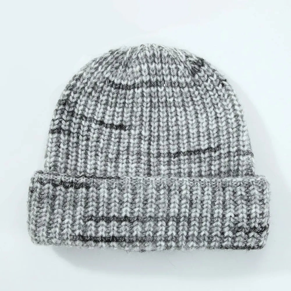Thermal Contrast Knit Hat - adritiX