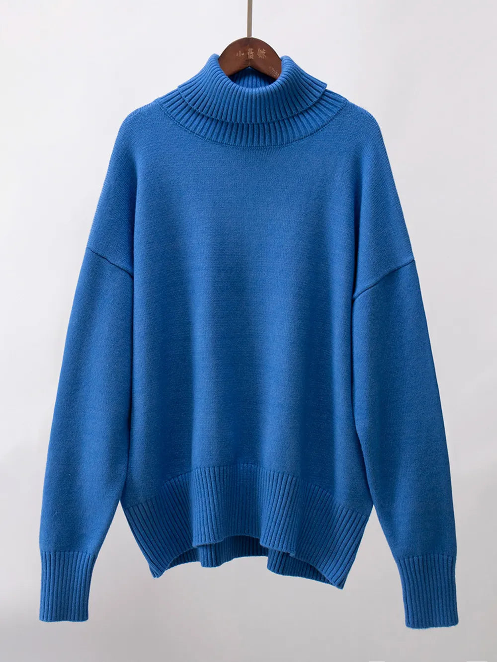 Turtleneck Long Sleeve Sweater - adritiX