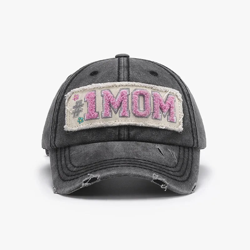 Letter Adjustable Cotton Baseball Cap - adritiX