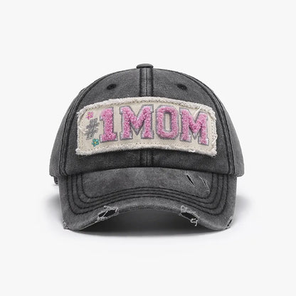 Letter Adjustable Cotton Baseball Cap - adritiX