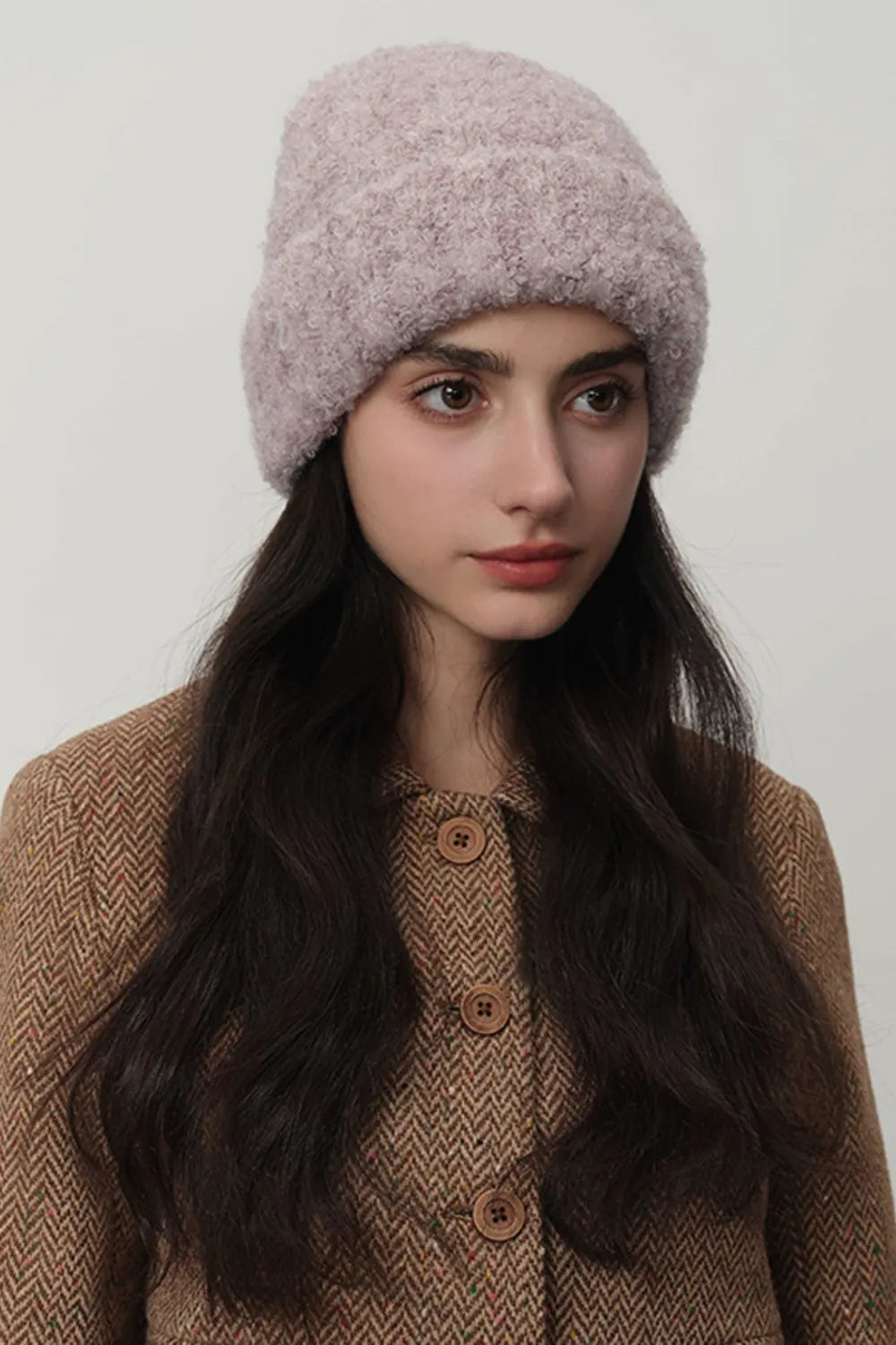 Solid Color Thermal Knit Hat - adritiX