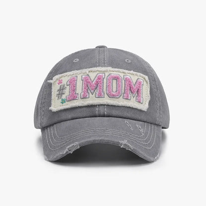 Letter Adjustable Cotton Baseball Cap - adritiX
