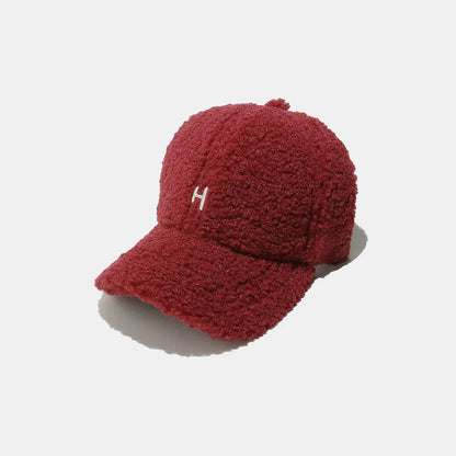 Sherpa Letter H Embroidered Cap - adritiX
