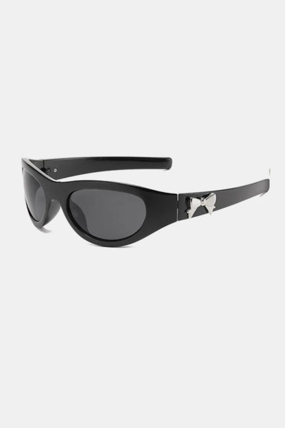 Polycarbonate Frame Cat-Eye Sunglasses - adritiX