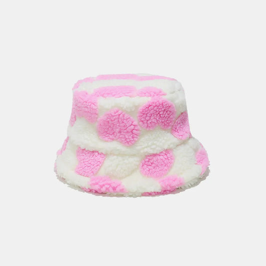 Contrast Heart Bucket Hat - adritiX