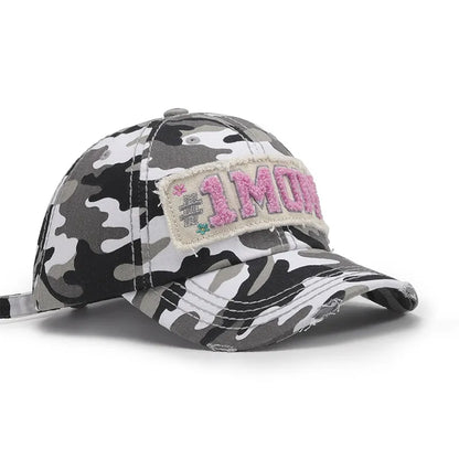 Letter Adjustable Cotton Baseball Cap - adritiX