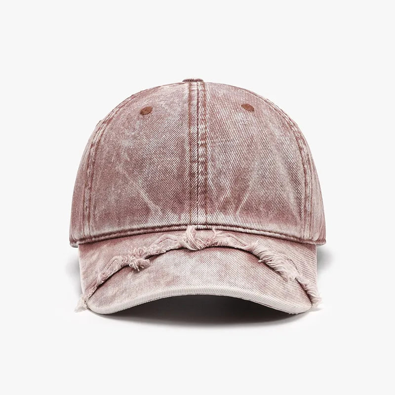 Fringe Adjustable Cotton Baseball Cap - adritiX