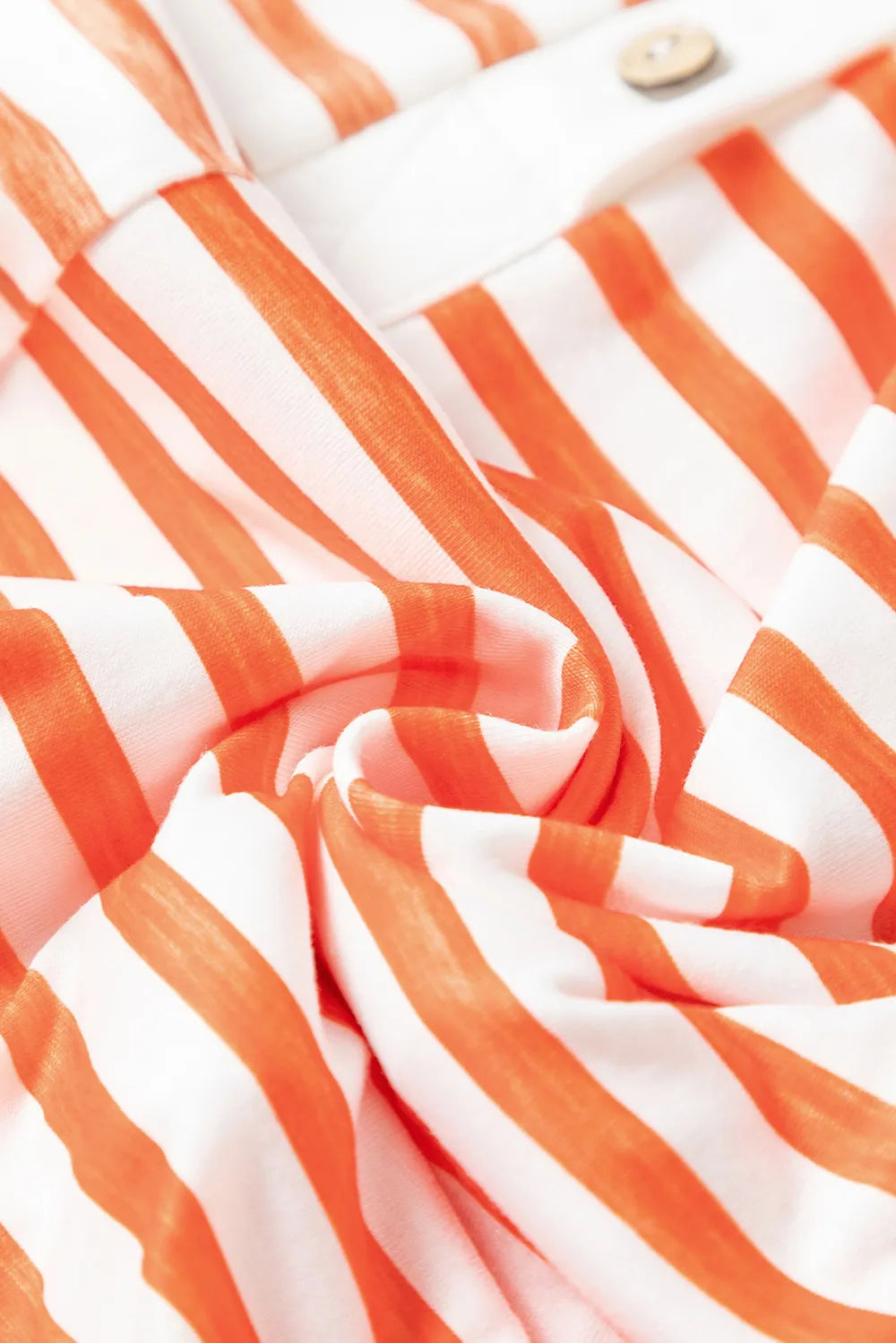 Elegant Striped Round Neck Sleeveless Jumpsuit - adritiX