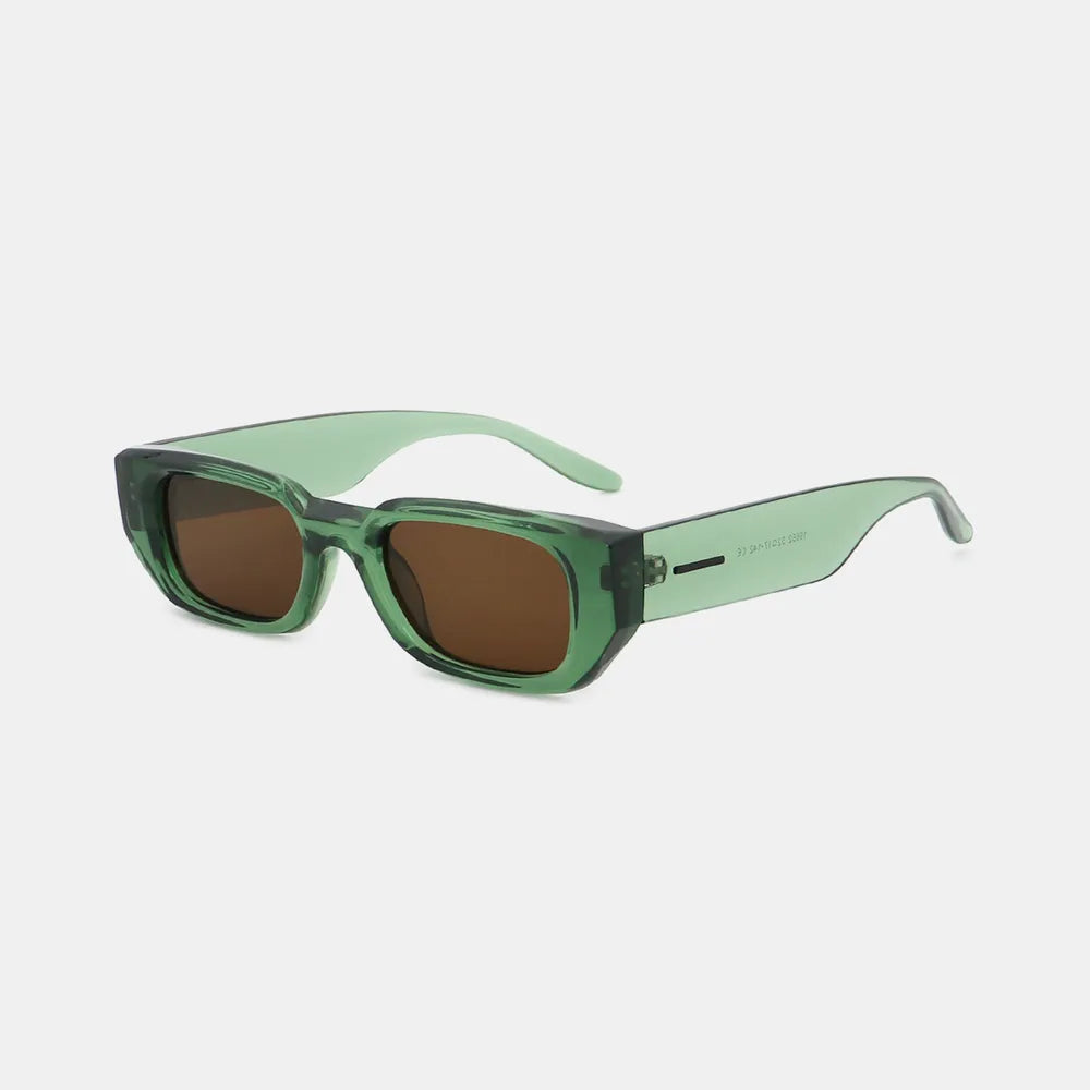 Polycarbonate Frame Rectangle Sunglasses - adritiX