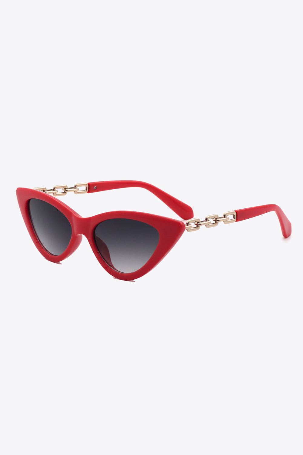 Chain Detail Cat-Eye Sunglasses - adritiX