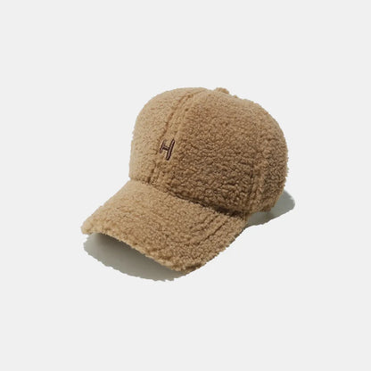 Sherpa Letter H Embroidered Cap - adritiX
