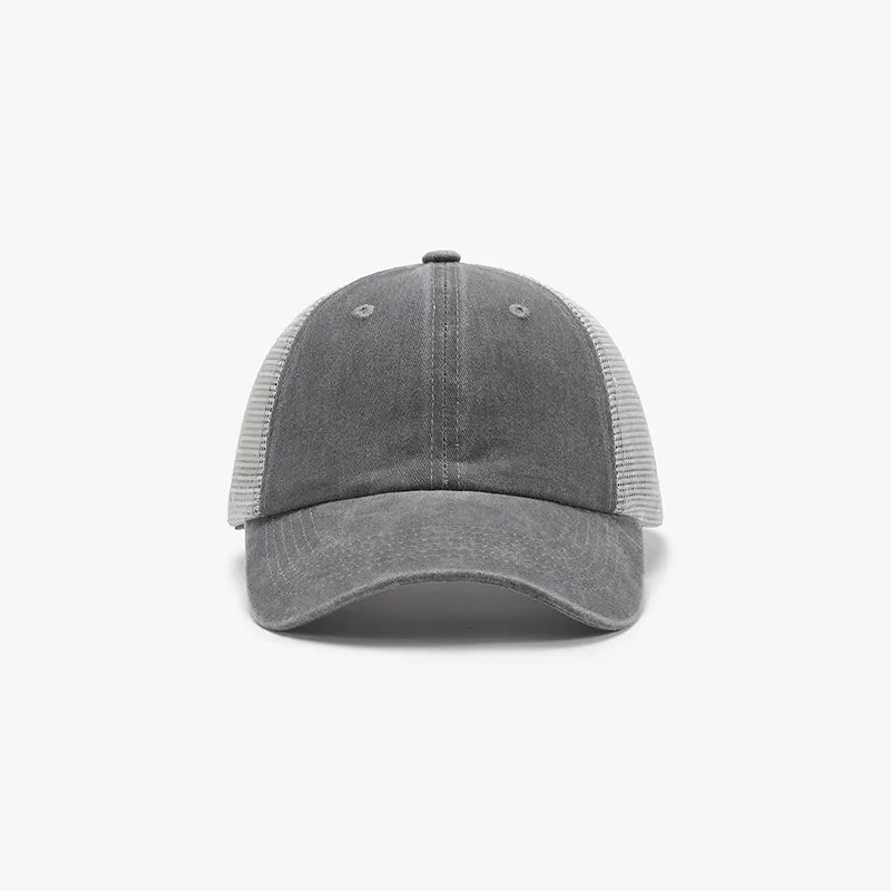 Breathable Mesh Adjustable Baseball Cap - adritiX