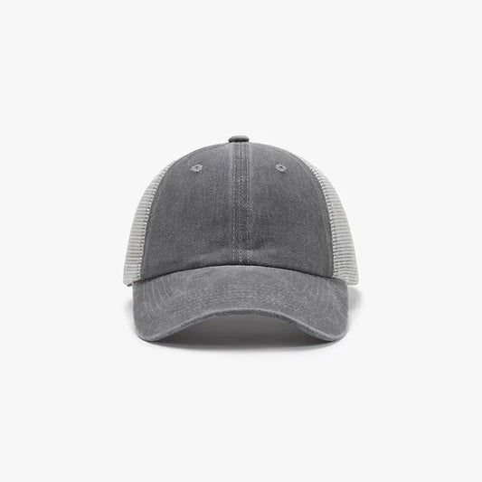 Breathable Mesh Adjustable Baseball Cap - adritiX