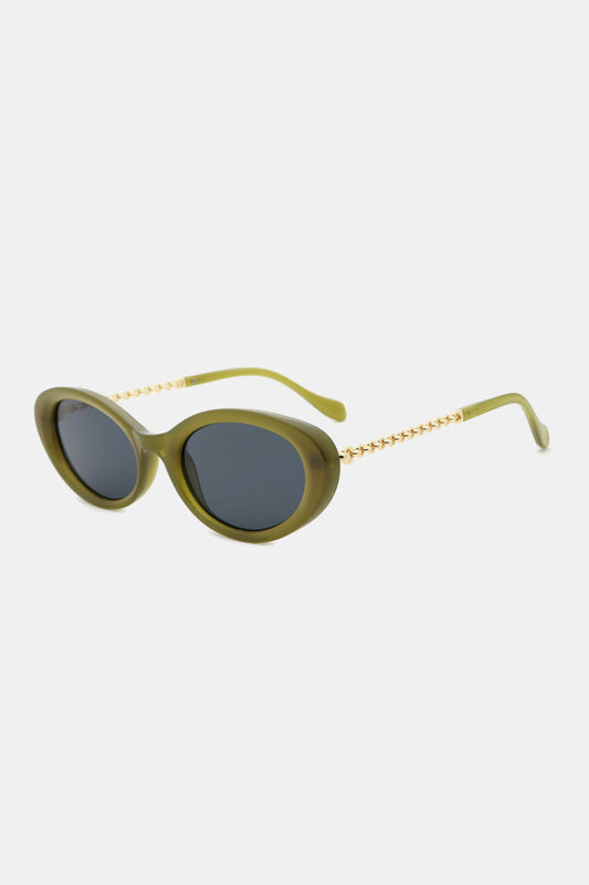 Polycarbonate Frame Cat-Eye Sunglasses - adritiX