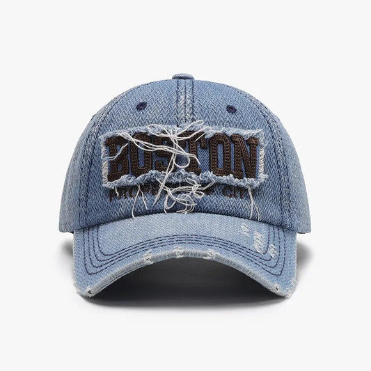 Letter Adjustable Cotton Baseball Cap - adritiX