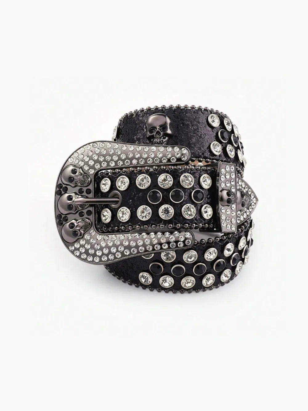 PU Leather Skull Belt - adritiX