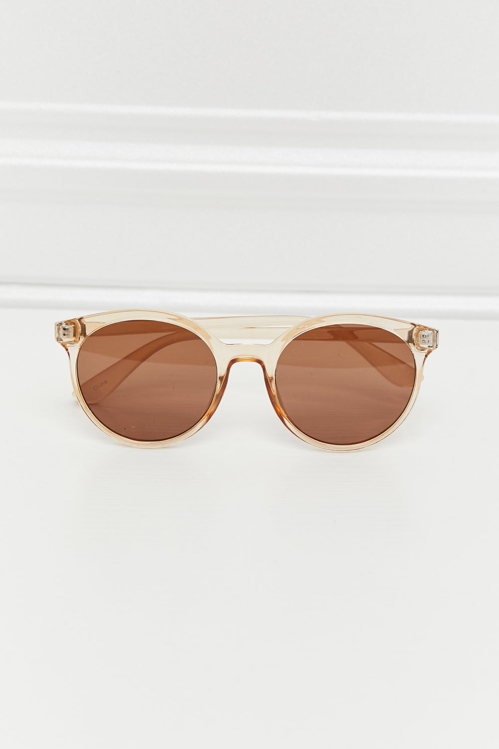 Round Full Rim Polycarbonate Frame Sunglasses - adritiX