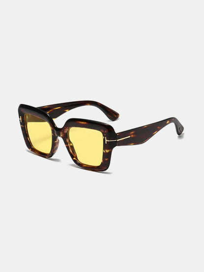 Polycarbonate Frame Square Sunglasses - adritiX