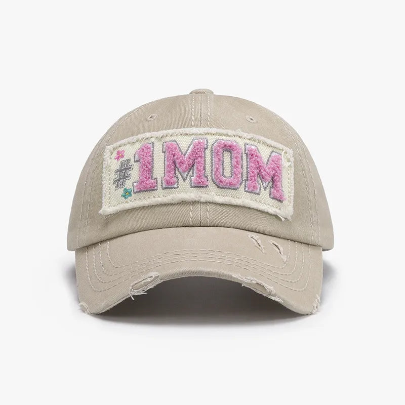 Letter Adjustable Cotton Baseball Cap - adritiX