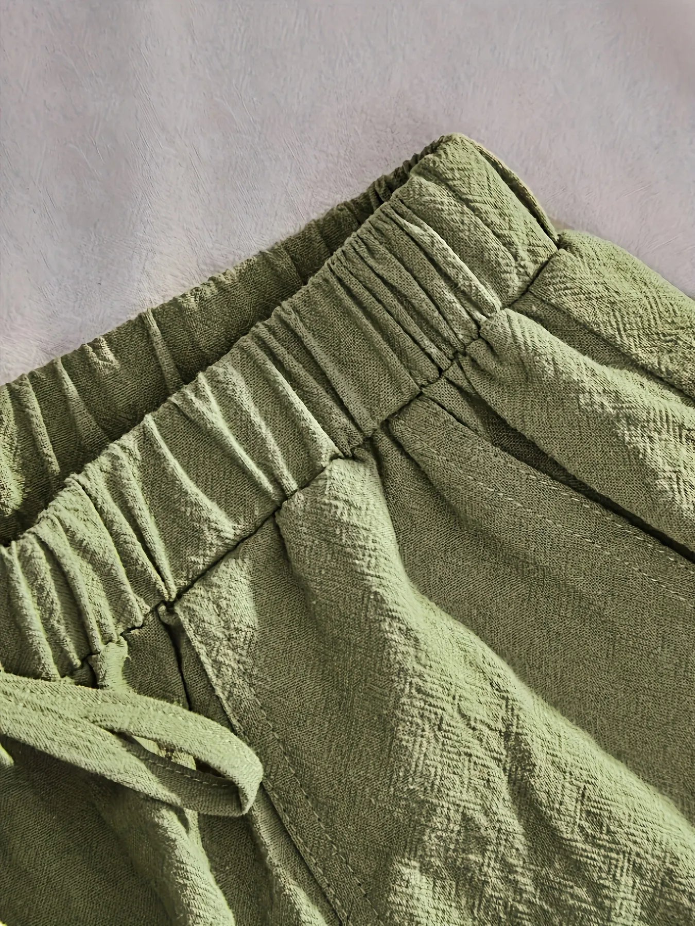 Elastic Waist Shorts with Pockets - adritiX