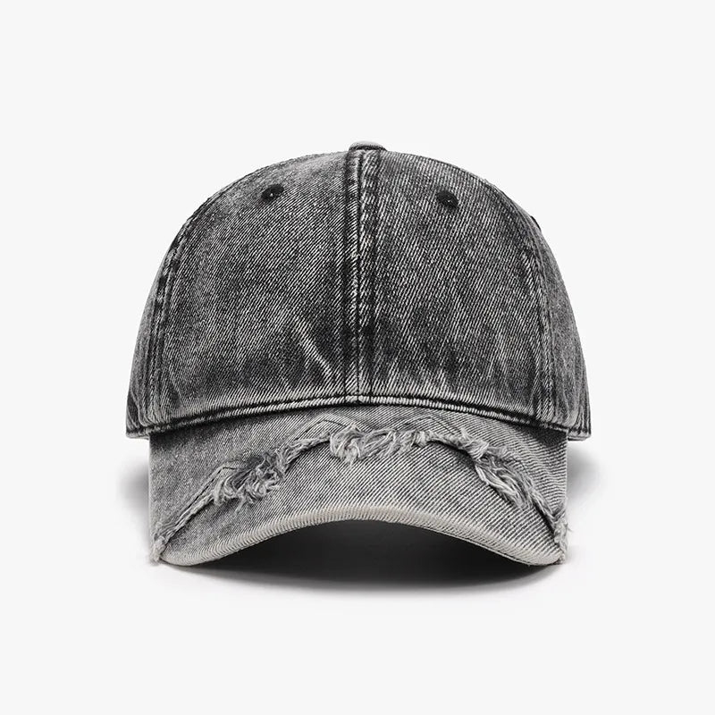 Fringe Adjustable Cotton Baseball Cap - adritiX
