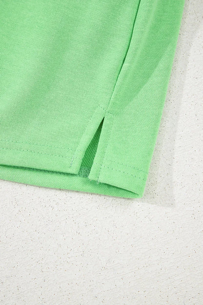 Drawstring Solid Mini Skort - adritiX