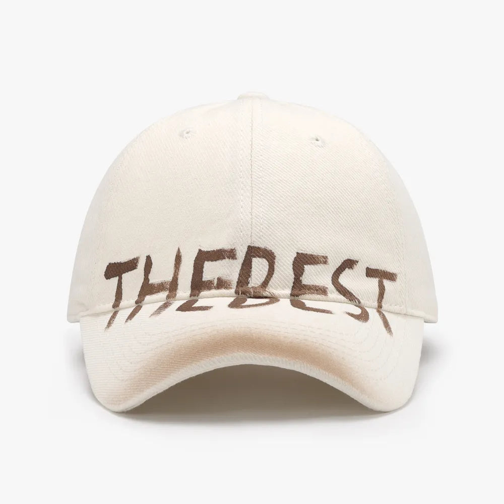 Letter Adjustable Baseball Cap - adritiX