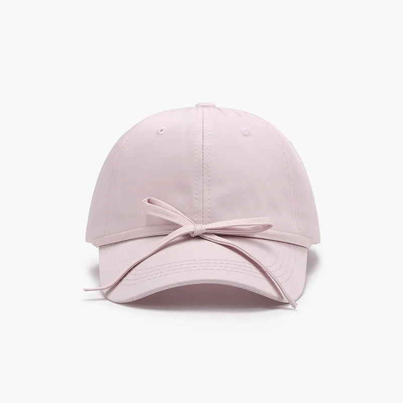 Tied Bow Cotton Baseball Cap - adritiX