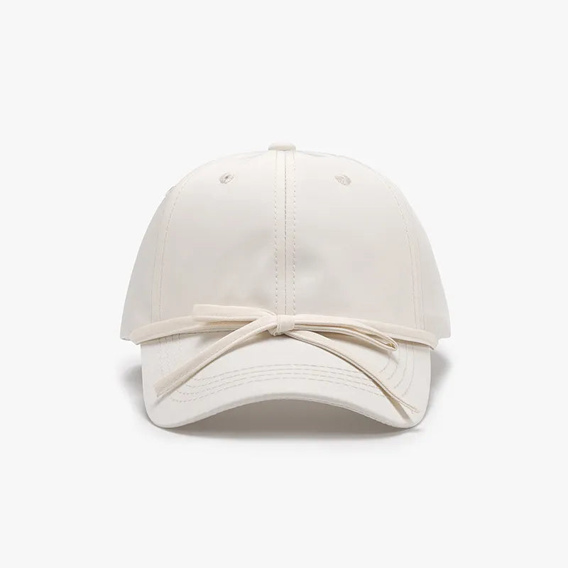 Tied Bow Cotton Baseball Cap - adritiX