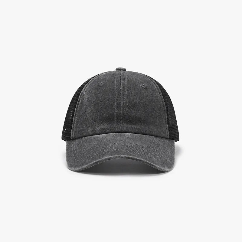 Breathable Mesh Adjustable Baseball Cap - adritiX
